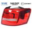 Tail Light AM (No LED) (Clear Red)