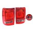 Tail Light AM (LH has Reverse Light, RH has Fog Light) (Clear Red) - TYC (Set LH+RH)