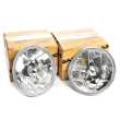 Head Lamp Round 7" (Diamond Look) (SET LH+RH)