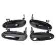 Door Handle Outer (Black) Front + Rear (SET 4)