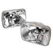 Head Light Diamond Crystal - Glass Lens (SET LH+RH)
