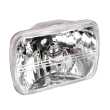 Head Light Square 7" (Diamond Look) Plastic Lens