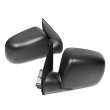 Door Mirror  Manual  (No Flasher Black) (SET LH+RH)