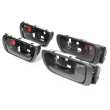 Door Handle Inner (Grey Lever Grey Base) (Set 4 Pcs)