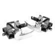 Door Handle Inner  Front = Rear (Black / Chrome) (SET LH+RH)