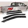 Door Window Visors - Dual Cab (SET 4)