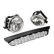 Bar Grille Lower Mesh + Fog Lamp Set  (Standard) (3 Pcs)