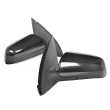 Door Mirror Assembly Electric (Gloss Black) - 3 Pin No Puddle Light (SET LH+RH)