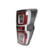 Tail Light AM (With LED) Satin Silver Rim