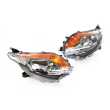 Head Light AM - Halogen (Black Lower Bezel) - TYC (Set LH+RH)