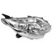 Head Light AM - Xenon (Clear Top Lens, Chrome Lower Bezel)