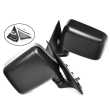 Door Mirror Manual (Black) (SET LH+RH)