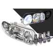 Head Lamp AM (Chrome) + LED Globes (SET LH+RH)