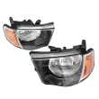 Head Light AM (Round Reflector) GLS GLX-R VR Amber Indicator - Ozeparts (SET LH+RH)
