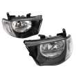 Head Light AM (Round Reflector) Clear Indicator - Ozeparts (SET LH+RH)