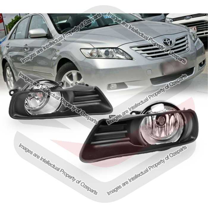 Full Set Fog Light Spot Driving Lamp KIT (Black) For Toyota CV40 Series 1 06~09