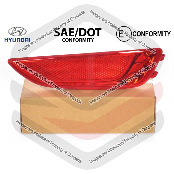 Bar Reflector Rear OE 5 Door Only (RED)
