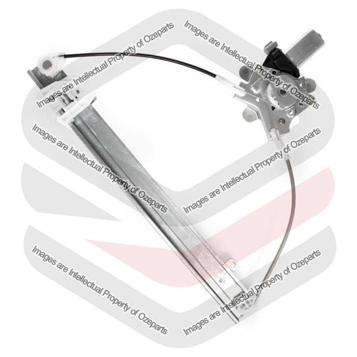 Ozeparts Fits Hyundai Excel X3 Sedan / 5 Door Hatch 1994~2000 | FRONT Electric Power Door Window Regulator (With Motor) | RH Right Hand (Driver)