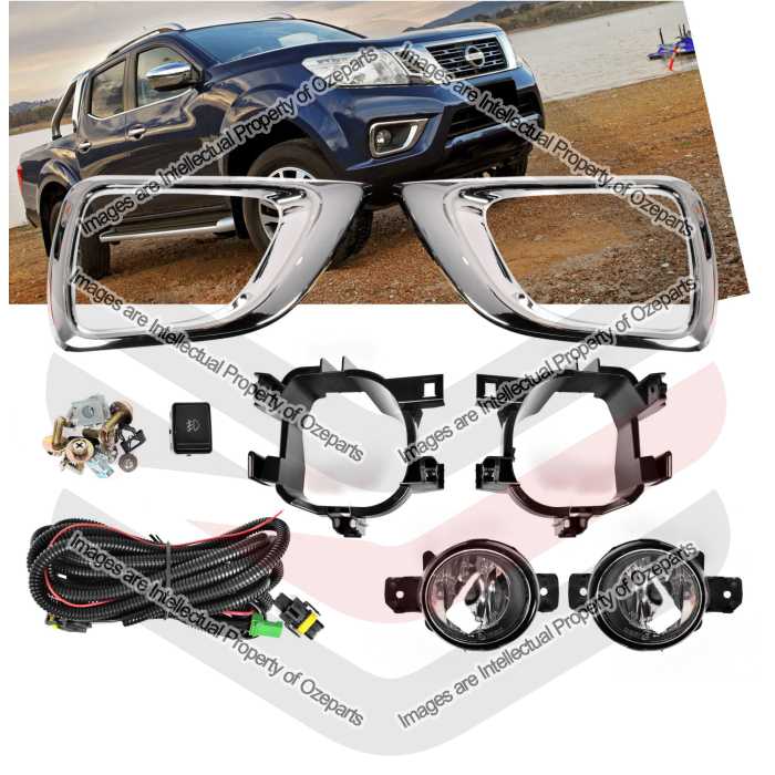 Fog Lamp Kit (Chrome Moulding)