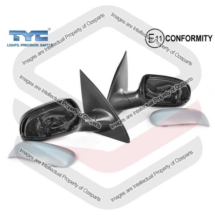Set / Pair LH+RH Electric Door Mirror For Holden Barina XC 3&5 Door Hatch 01~05