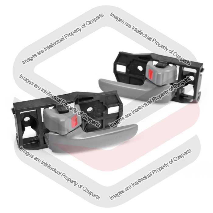 Door Handle Inner   FRONT or REAR (Grey) (SET LH+RH)