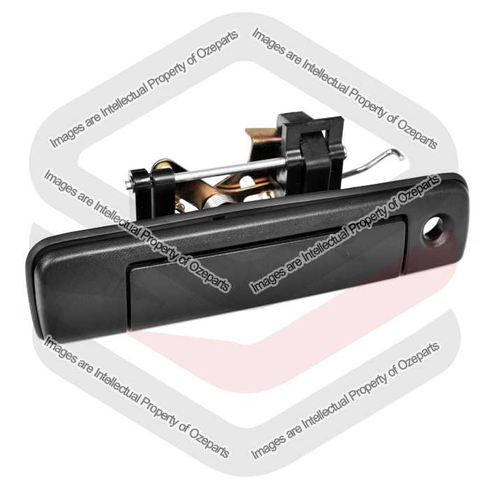 Rear Tail Gate Tailgate Handle Black W/ Key For Isuzu DMAX / Holden Colorado 12~