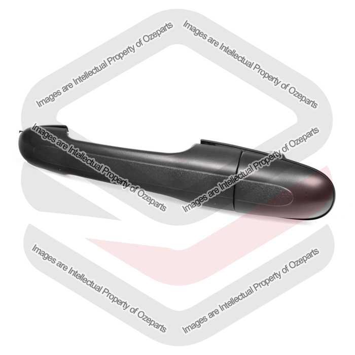 LH Left or RH Right FRONT Outer Door Handle Black No Key For Mercedes Vito / Val