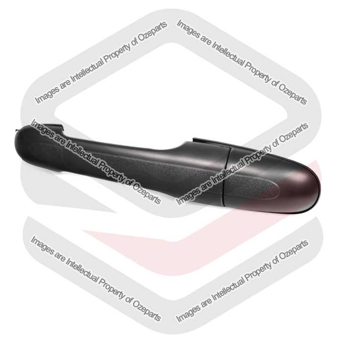 LH Left or RH Right REAR Outer Sliding Door Handle Black For Mercedes Vito / Val