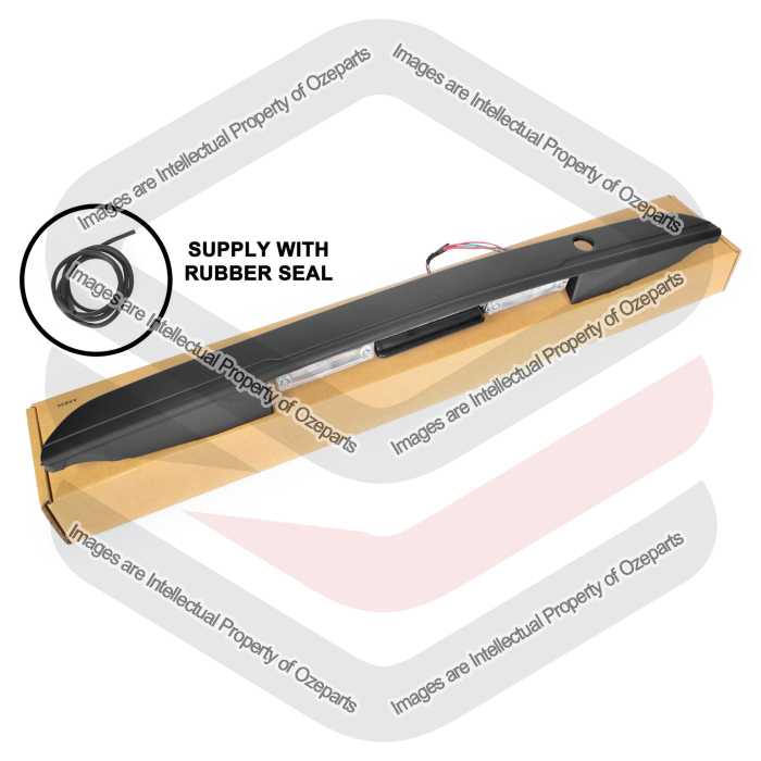Tail Gate Tailgate Handle Center Garnish Trim For Toyota Hiace 100 Series 84~05