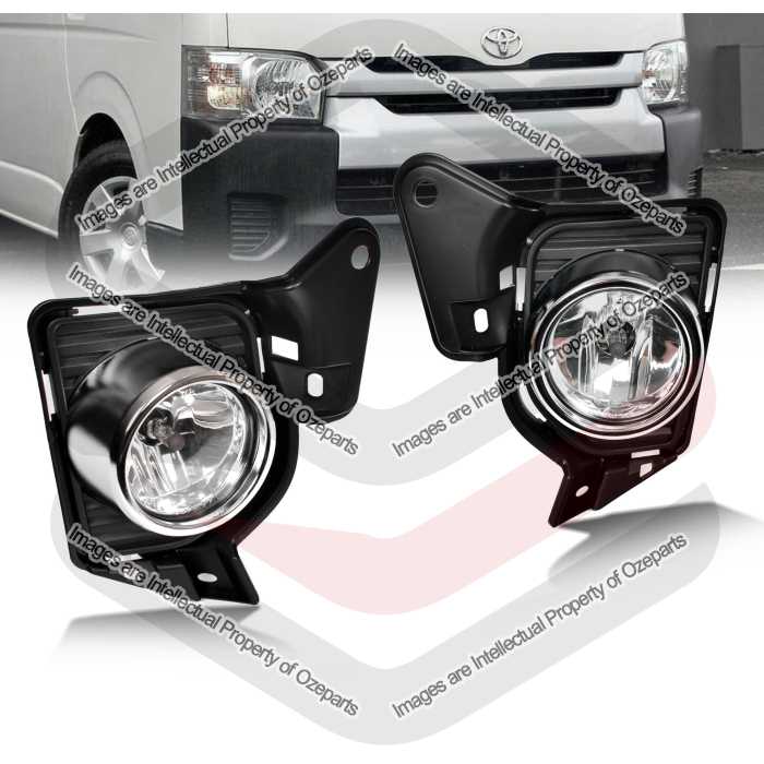 Fog Lamp Kit (Chrome Ring)