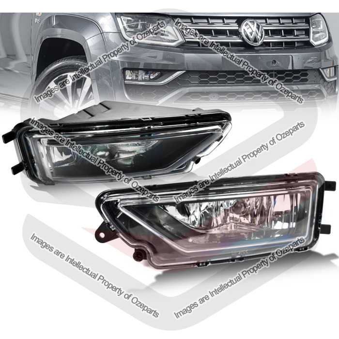 Full Set Fog Light Spot Driving Lamp KIT For Volkswagen Amarok 2H Ser 2 16~22