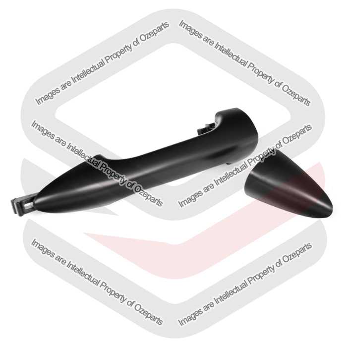 FRONT or REAR LH Left Hand Outer Door Handle (Black) For Hyundai Accent RB 11~19