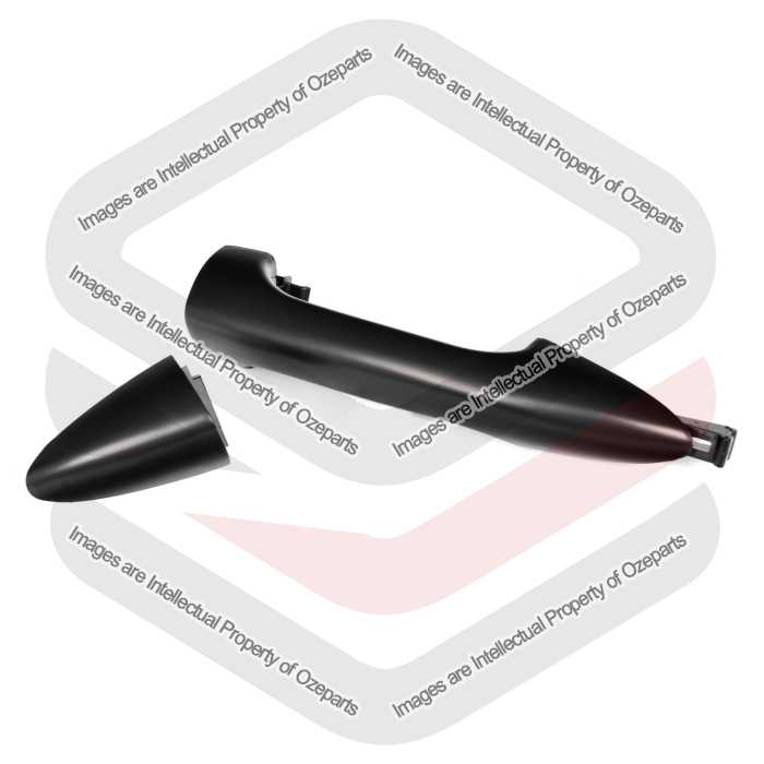 REAR RH Right Hand Outer Door Handle (Black) For Hyundai Accent RB 11~19