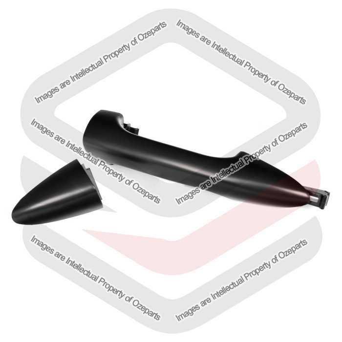 Door Handle Outer  Rear (Black)