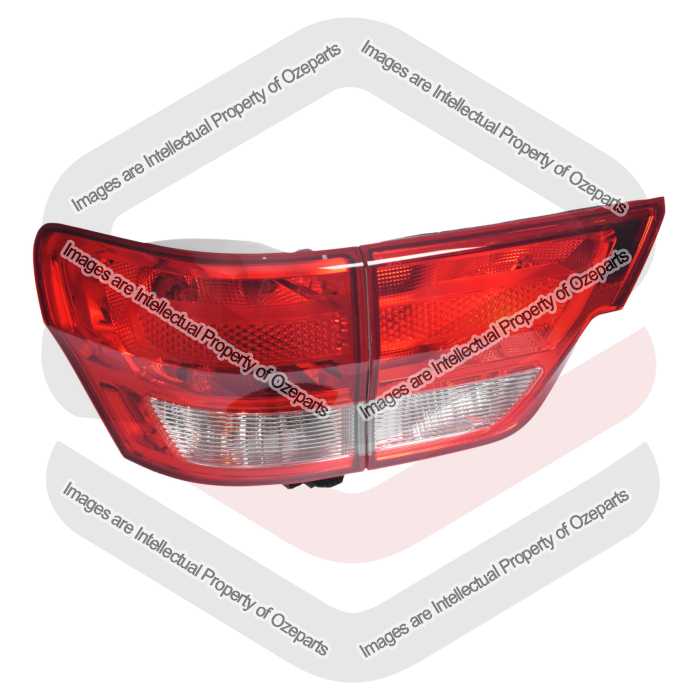Set LH Left Tail Light + Inner Tailgate Lamp For Jeep Grand Cherokee WK 11~13