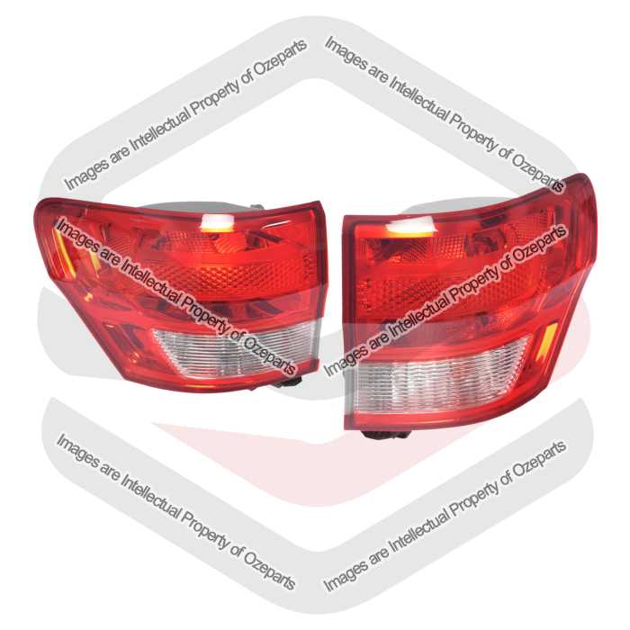 Set Pair LH+RH Tail Light Rear Lamp For Jeep Grand Cherokee WK 2011~2013
