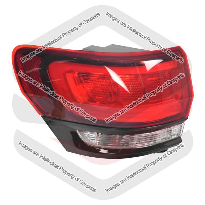 LH Left Hand Tail Light Rear Lamp Black For Jeep Grand Cherokee WK 2012~2021