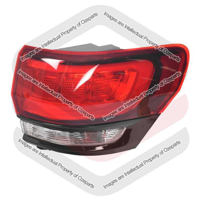 RH Right Hand Tail Light Rear Lamp Black For Jeep Grand Cherokee WK 2012~2021