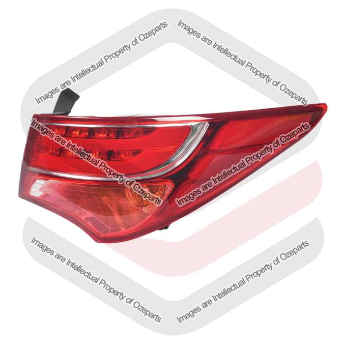 RH Right Hand Tail Light Rear Lamp With LED For Hyundai Santa Fe DM s1 12~15