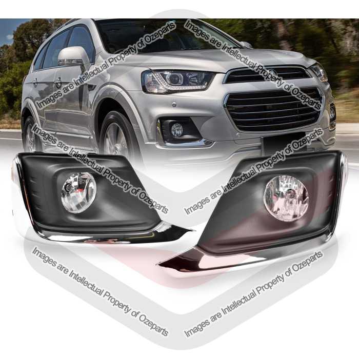 Full Set Fog Light Spot Driving Lamp KIT For Holden Captiva CG 2015~2018 SUV