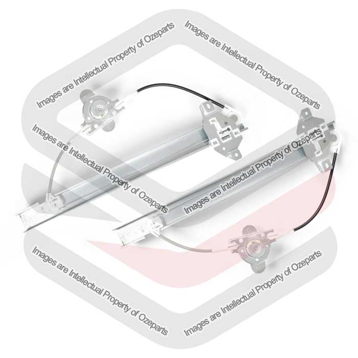 Door Window Regulator Rear 4&5 Door (MANUAL) (SET LH+RH)