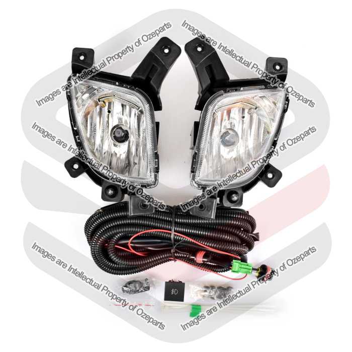 Fog Lamp KIT (Vin KMH Only)