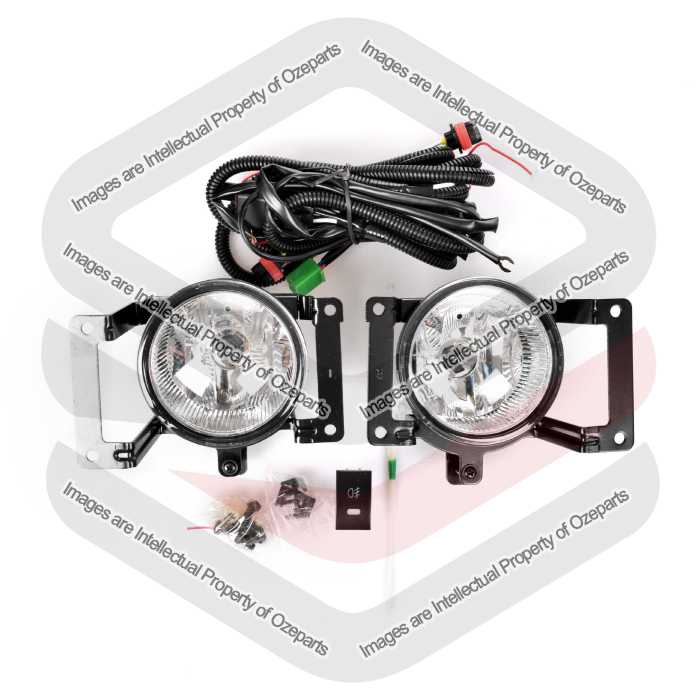 Full Set Fog Light Spot Driving Lamp KIT For Hyundai Tucson 2004~2010