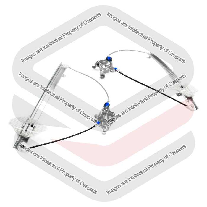 Door Window Regulator Front (3 Door) No Motor (SET LH+RH)