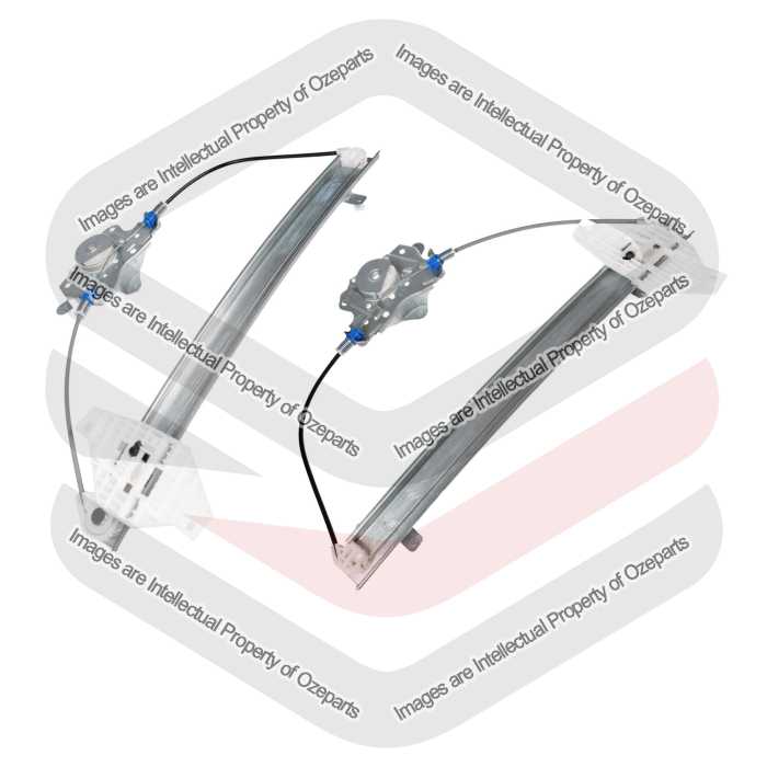 Door Window Regulator Front (4&5 Door) No Motor (SET LH+RH)