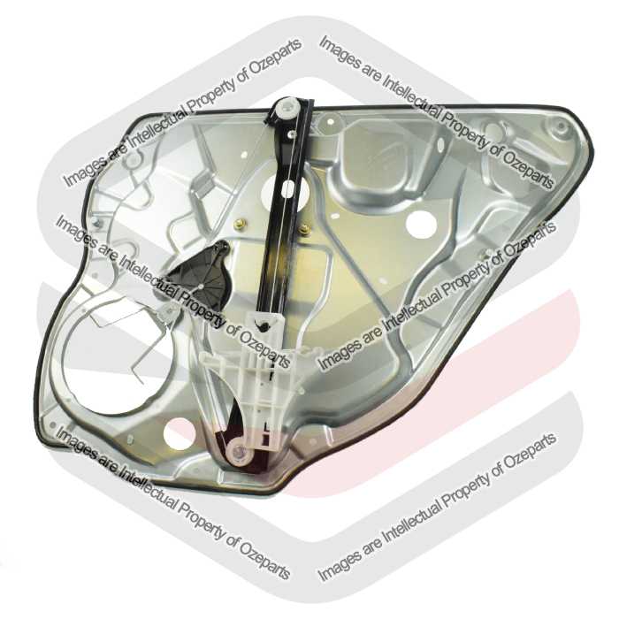 REAR LH Left Electric Window Regulator With Panel For VW Volkswagen Polo 02~10