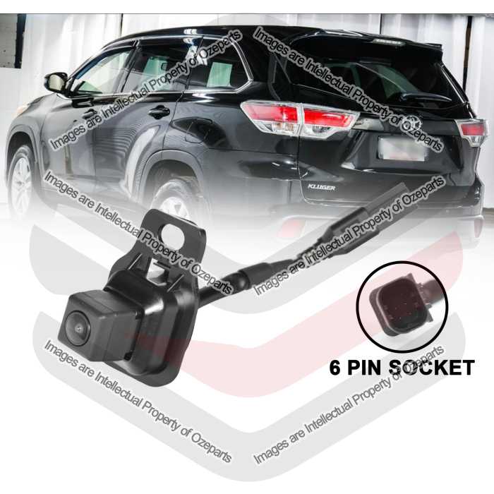 Back Up Rear View Tailgate Reverse Camera For Toyota Kluger GS50 Ser 1 2013~2016