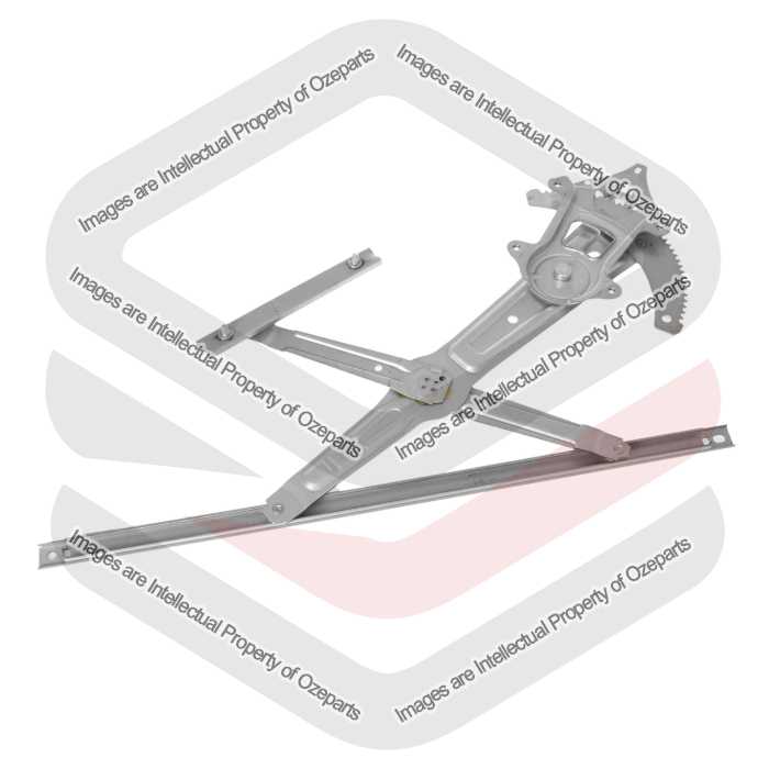 Door Window Regulator Front (Electric No Motor)