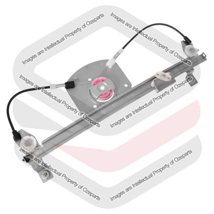 Door Window Regulator Rear (Electric No Motor)