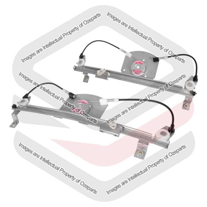 REAR Pair LH+RH Window Regulator No Motor For Holden Statesman / Caprice 99~06
